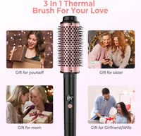 IUI® 3-in-1 Negative Ion Thermal Brush No.162
