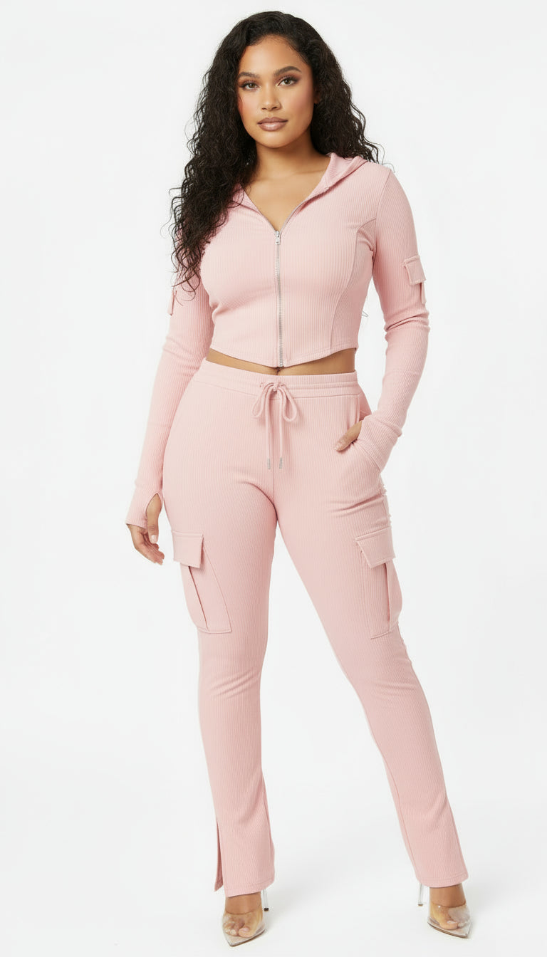 Shape Joggers Set- Free Matching Hoodie