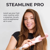 3-in-1 Pro Steam Straightening Brush