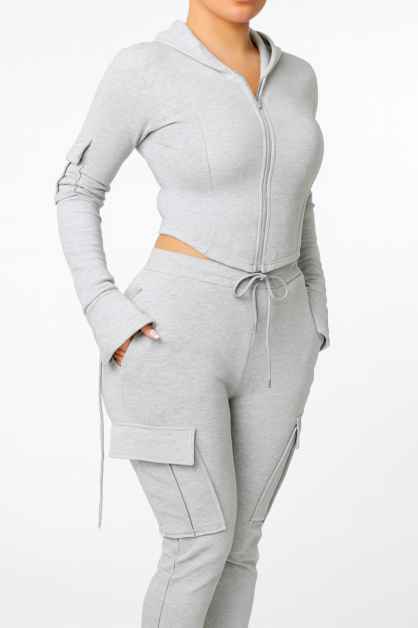 Shape Joggers Set- Free Matching Hoodie