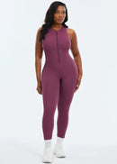 Front Zip Jumpsuit