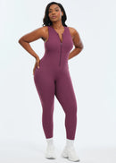Front Zip Jumpsuit