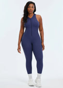Front Zip Jumpsuit