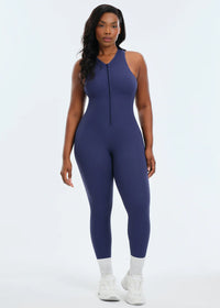 Front Zip Jumpsuit