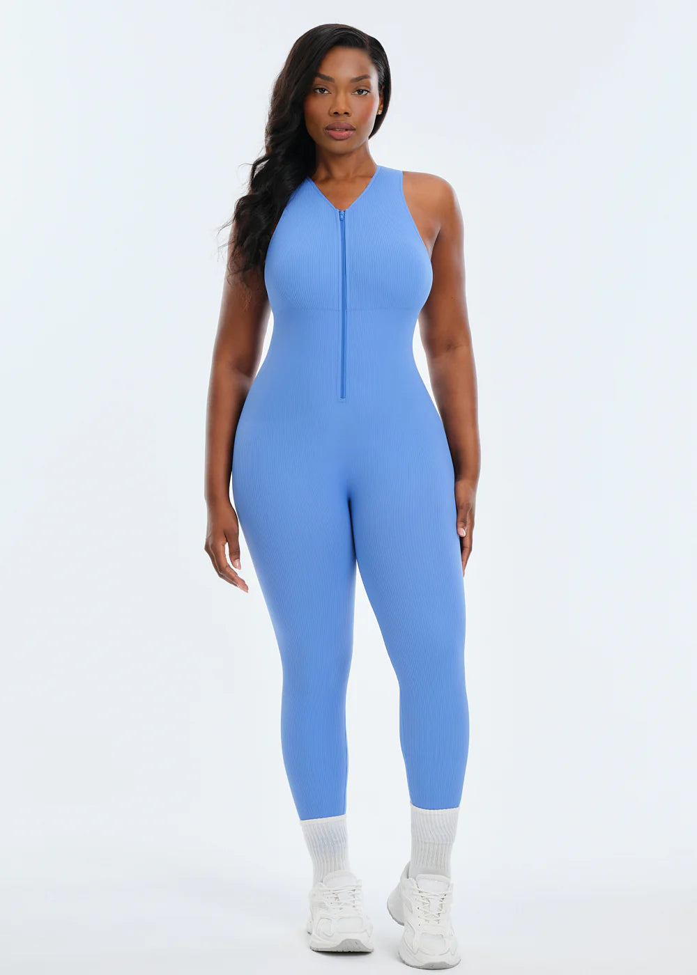 Front Zip Jumpsuit