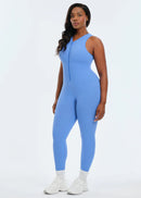 Front Zip Jumpsuit
