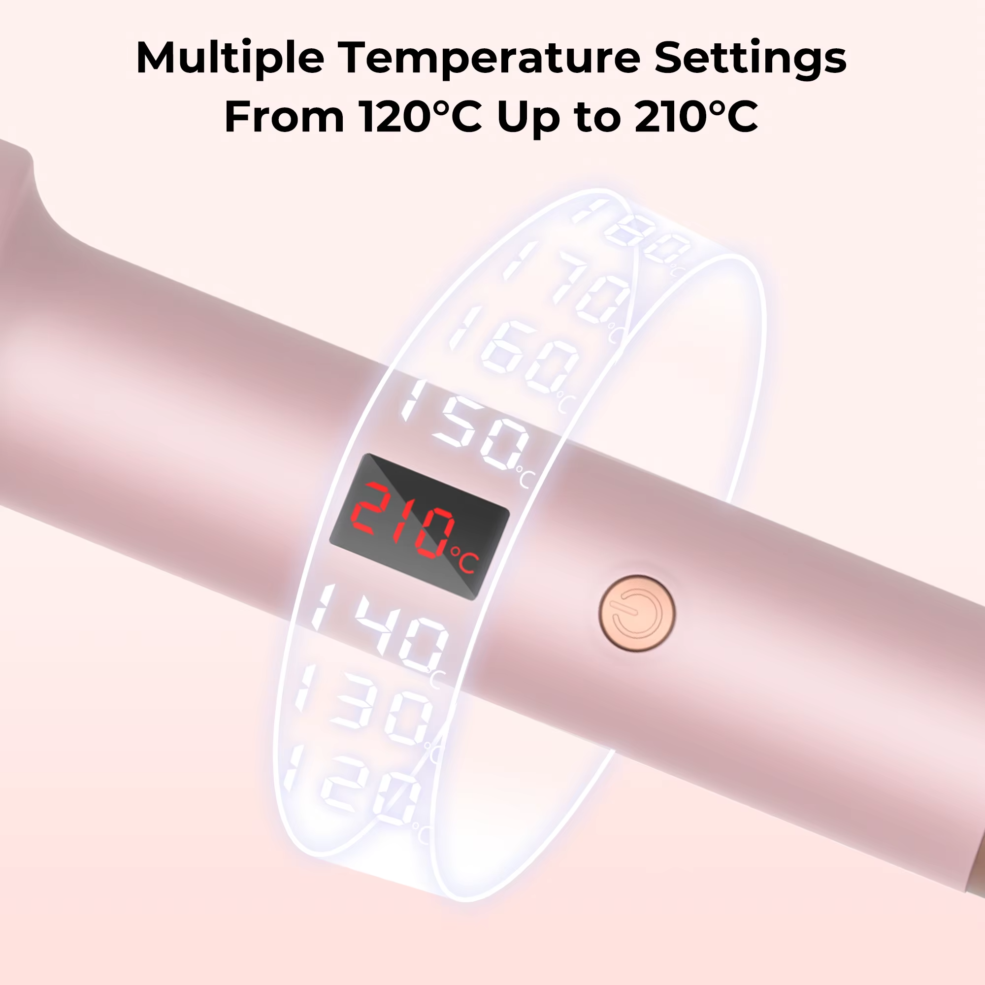 3-in-1 Pro Negative Ion Two PTC Heaters Thermal Brush