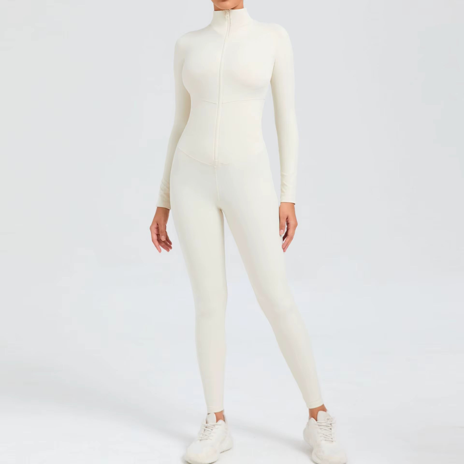 Long Sleeve Zipper Bodysuit