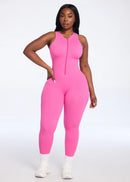 Front Zip Jumpsuit