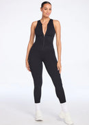 Front Zip Jumpsuit