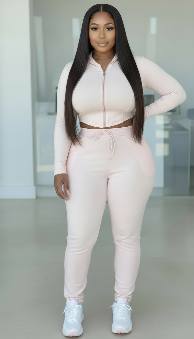 Shape Joggers Set- Free Matching Hoodie