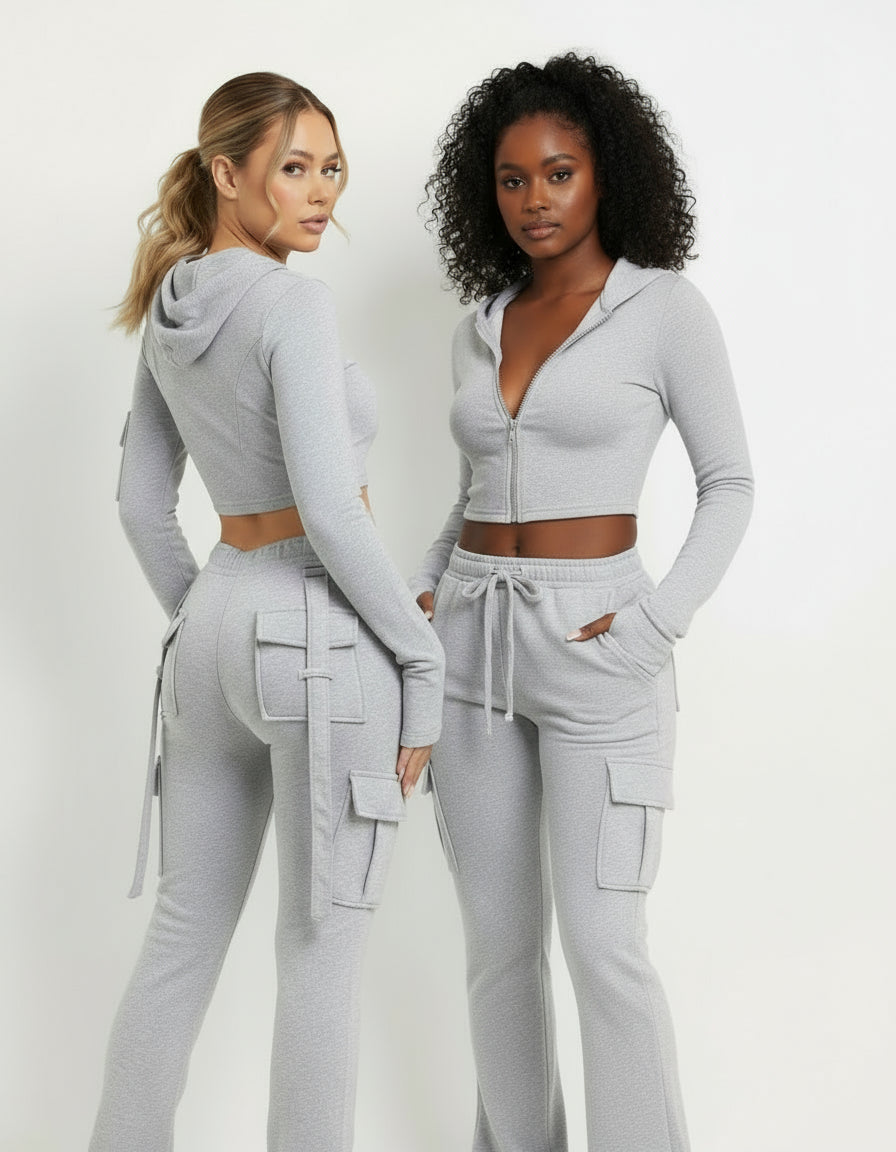 Shape Joggers Set- Free Matching Hoodie