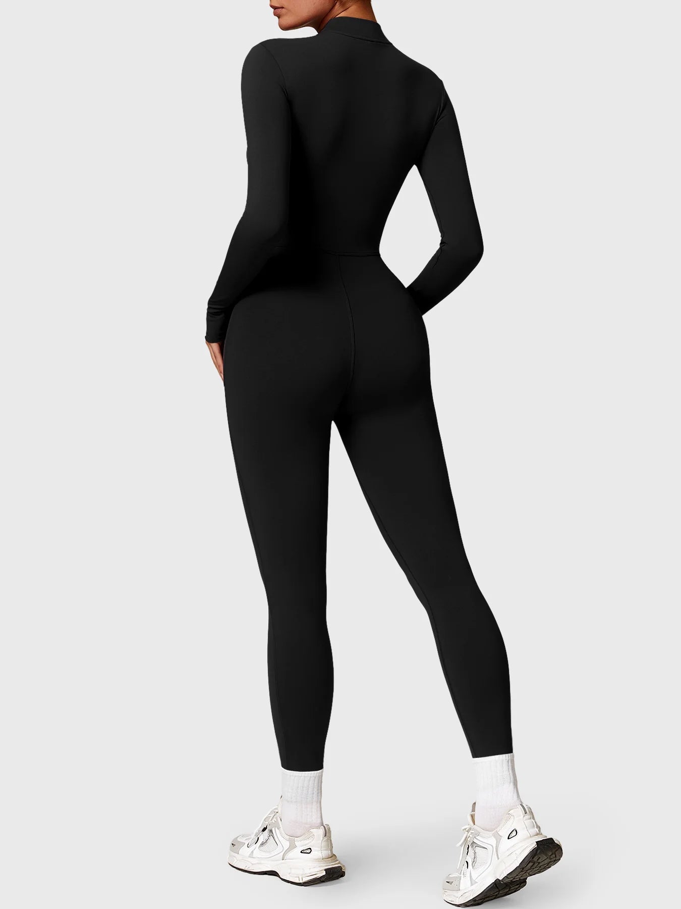Long Sleeve Zipper Bodysuit