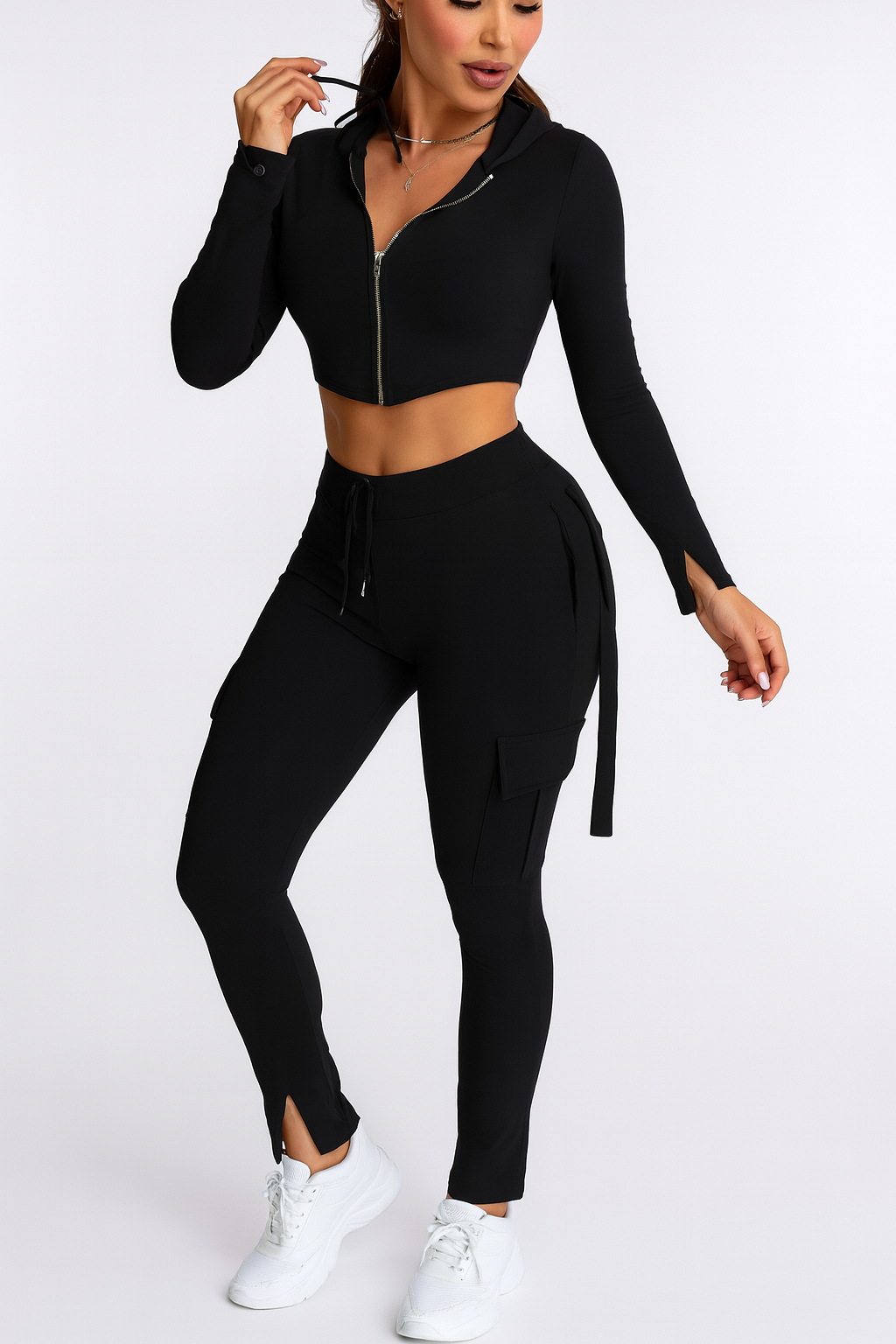 Shape Joggers Set- Free Matching Hoodie